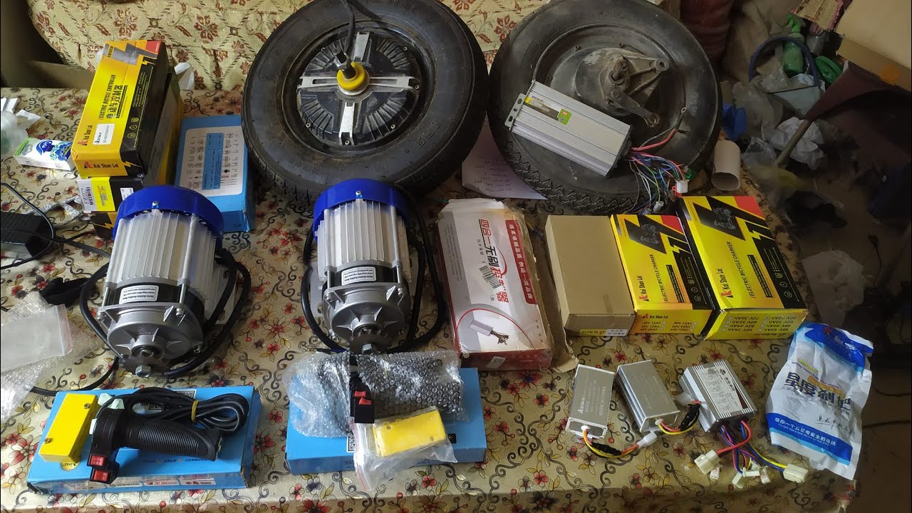 قطع متنوعه ومواتير لتحويل العجل والموتوسكل والاسكوتر والتوكتوك لكهرباء 01121555012