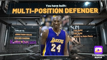 Making the rarest build on 2k20