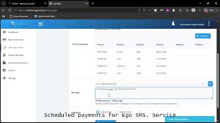 How to Send Custom Bulk SMS on EgoSms | Step-by-Step Tutorial