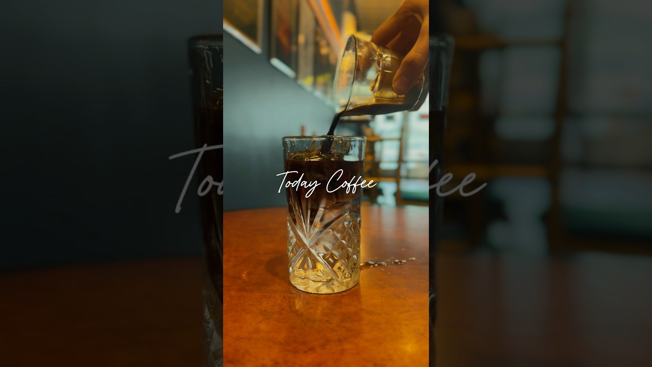 “No sugar, no milk, just attitude. 🖤❄️ 