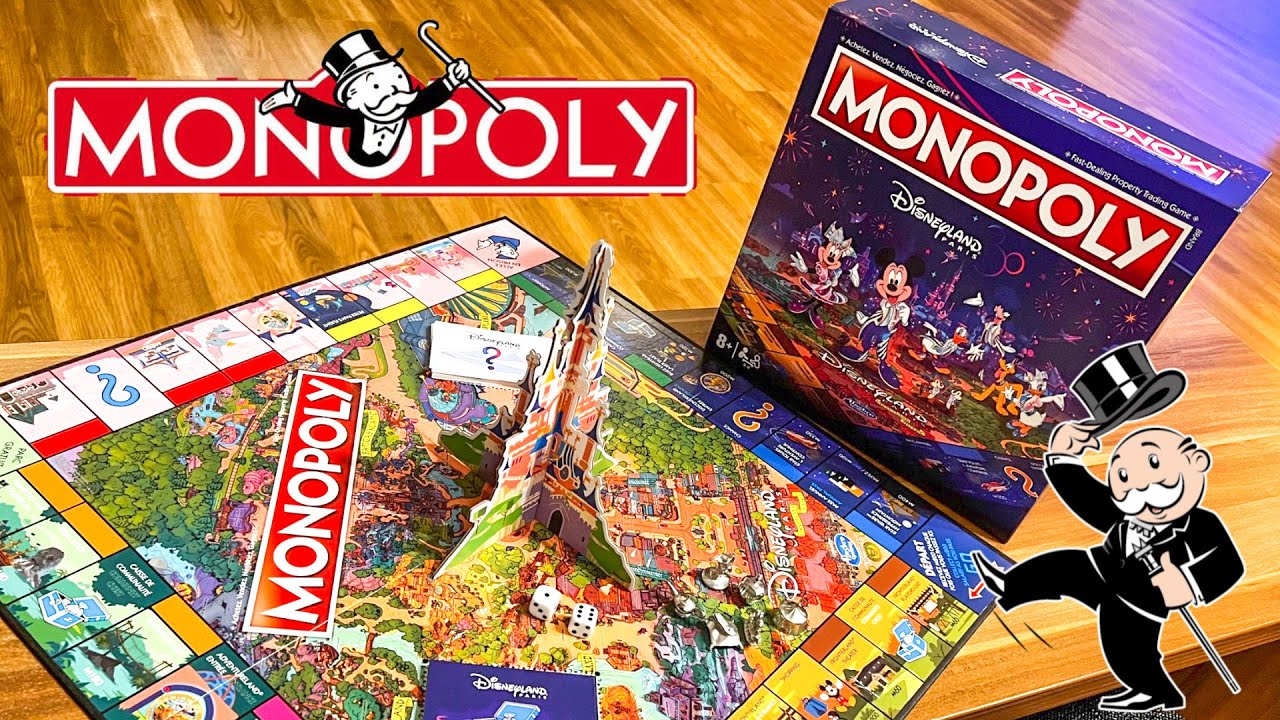 Disneyland Paris Monopoly Unboxing Zum 30. Geburtstag gibt es etwas
