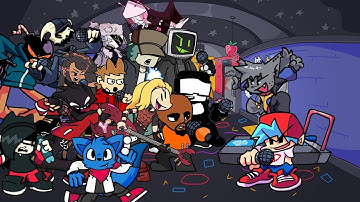 FNF Portrait But Different Characters Sing It 🎵 Everyone Sings Portrait NEW