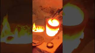 Gold Refining process #goldsmithjack #goldrecovery #shorts  #viral