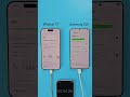 Who Actually Wins the Charging Battle? iPhone 17 vs S25 ⚡ #iPhone17 #GalaxyS25 #BatteryLife