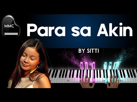 Para sa Akin (piano sheet music) - Sitti