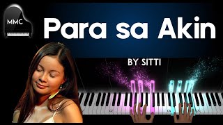 Para sa Akin (piano sheet music) - Sitti