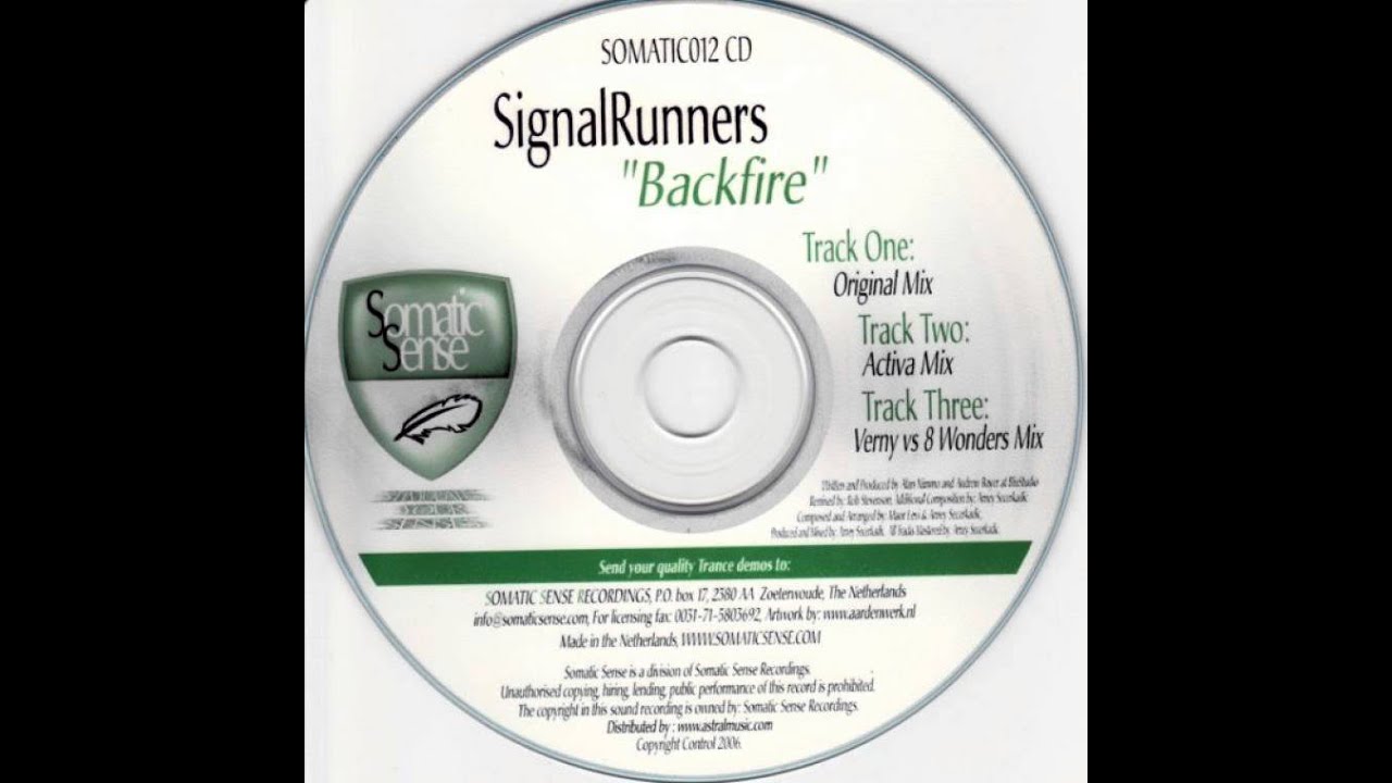 SignalRunners - Backfire (Verny vs. 8 Wonders Mix)