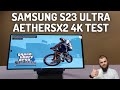 Samsung s23 ultra aethersx2 emulator i snapdragon 8 gen 2 ps2 games 4k test i last updates
