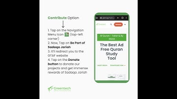 Al Quran (Tafsir & by Word) Tutorials #27 | Contribute Option