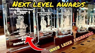 Laser Engraved Glass & Crystal Awards: Sales Ideas, Other Applications- xTool F2 Ultra UV