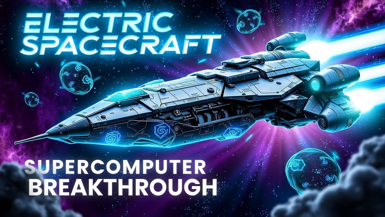 Flying Supercomputer Supercomputer Revolutionizes Electric Spacecraft Propulsion! - YouTube