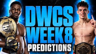 My MOST CONFIDENT Picks For Dana White Contender Series | WEEK 8 
