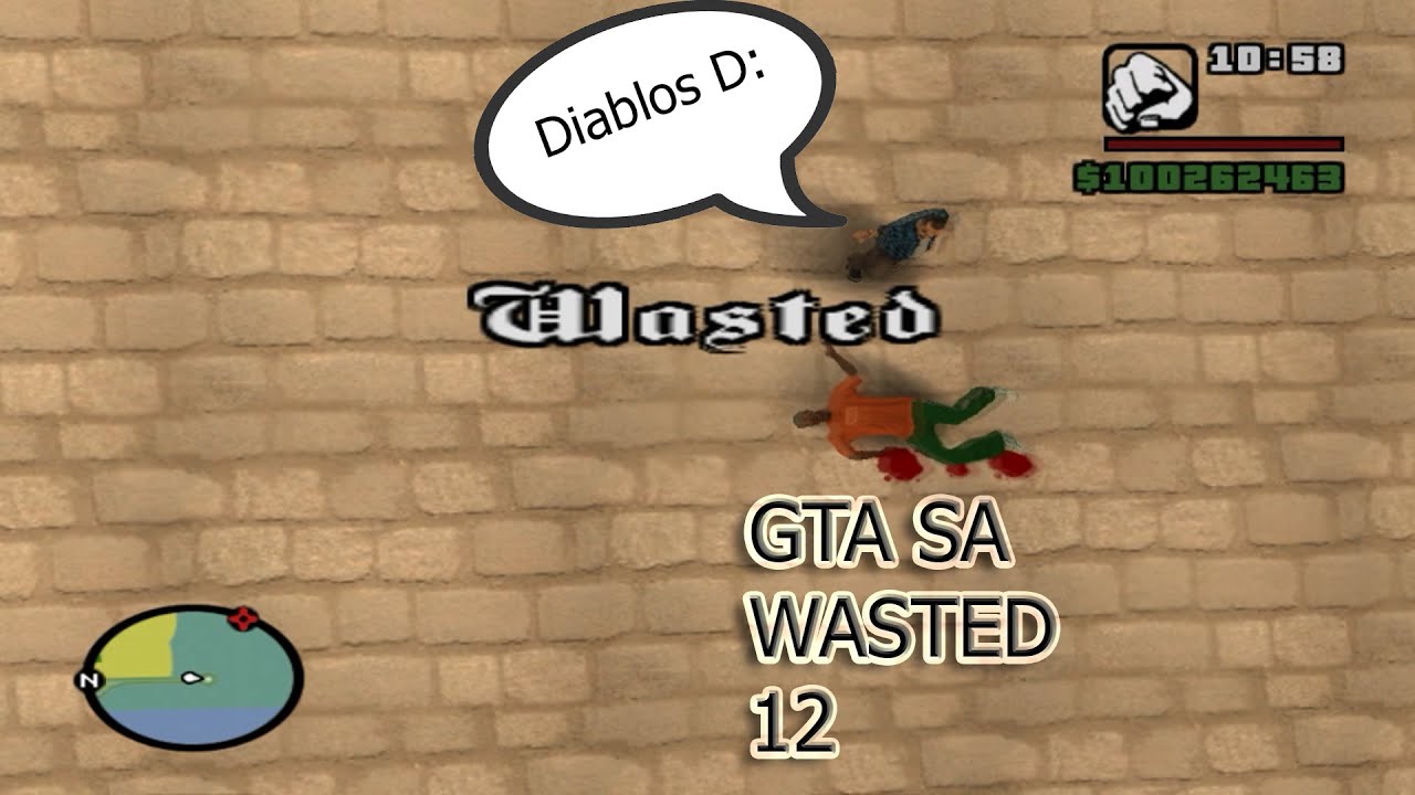 GTA SA WASTED 12 Ragdoll Edition I Think YouTube 