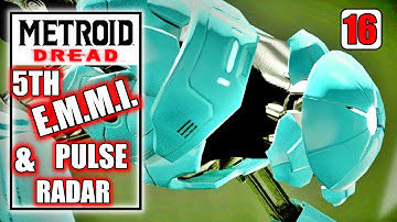 Metroid Dread - Fifth E.M.M.I. in Ghavoran & Acquire Pulse Radar Skill Ability - Walkthrough Part 16