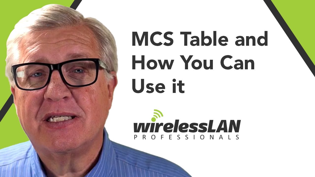 MCS Table and How You Can Use it - YouTube