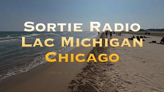 Sortie Radio Au Lac Michigan À Chicago