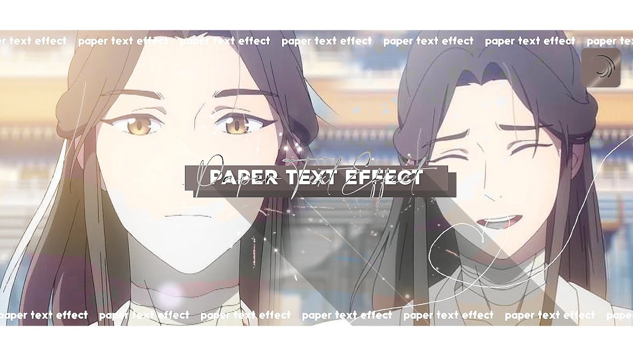 𖦹𝆬 ݂𖥻★ paper text effect #1 ⸾ alight motion - YouTube