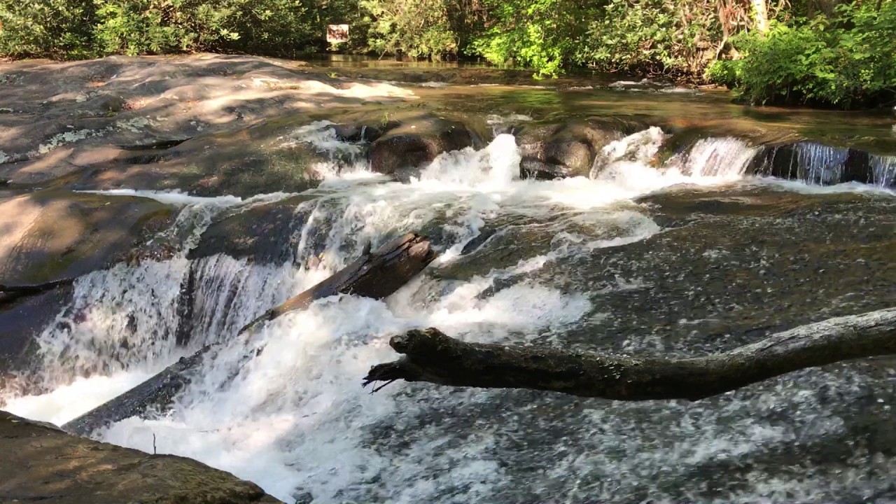 Waterfall near Cleveland, GA. YouTube
