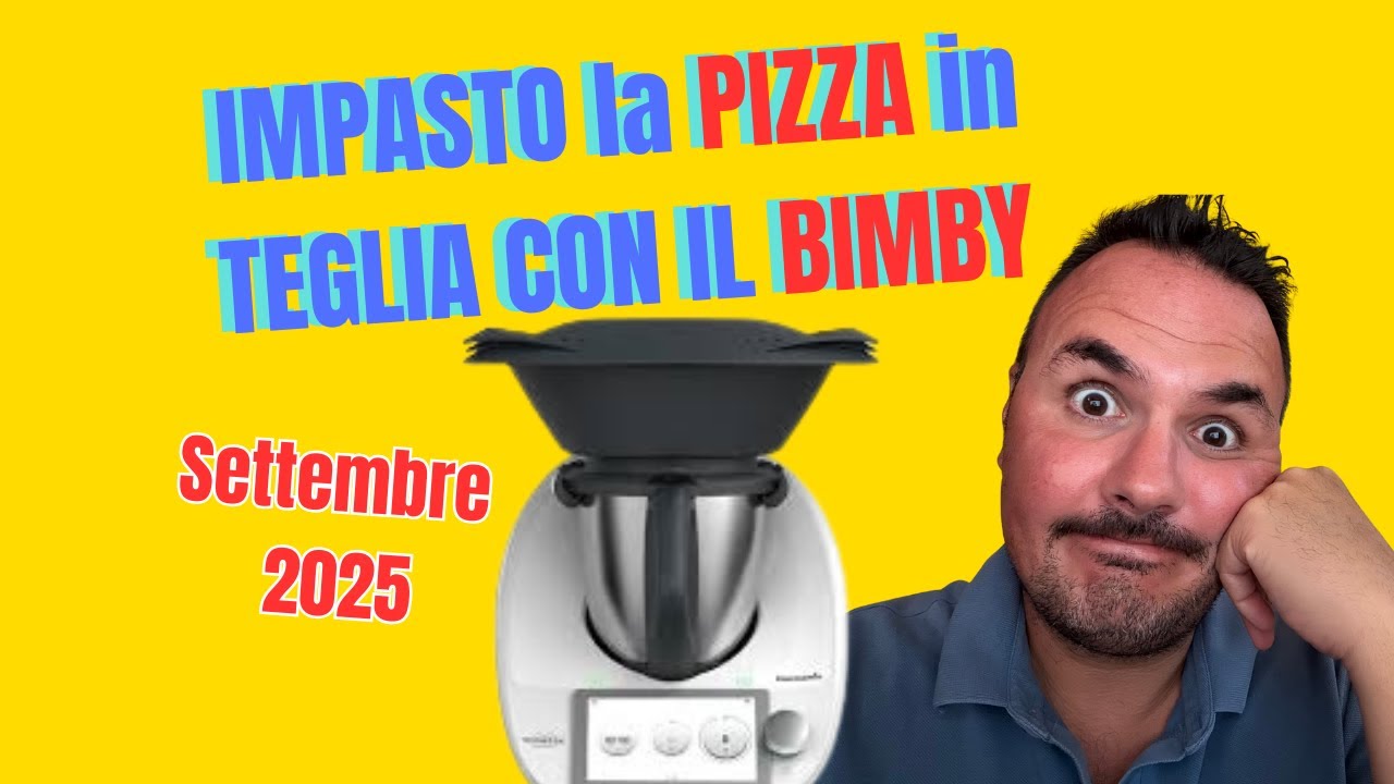 👉 Pizza in Teglia Soffice e alveolata con il Bimby | Ricetta Impasto Perfetto! 