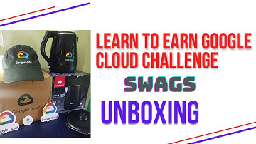 Learn to Earn Google Cloud Challenge Swags || Unboxing || Free swags || Google Cloud Swags ||