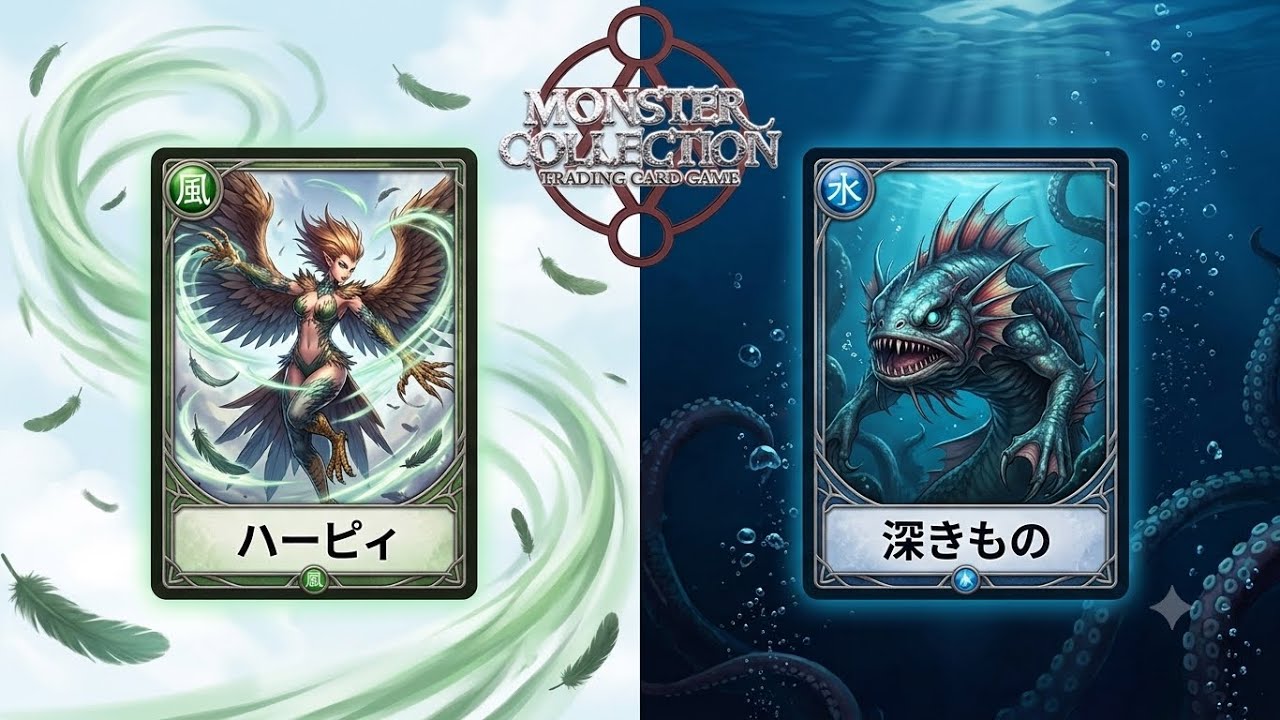 Bushiroad] Monster Collection TCG #1 [Harpies vs. The Deep Ones