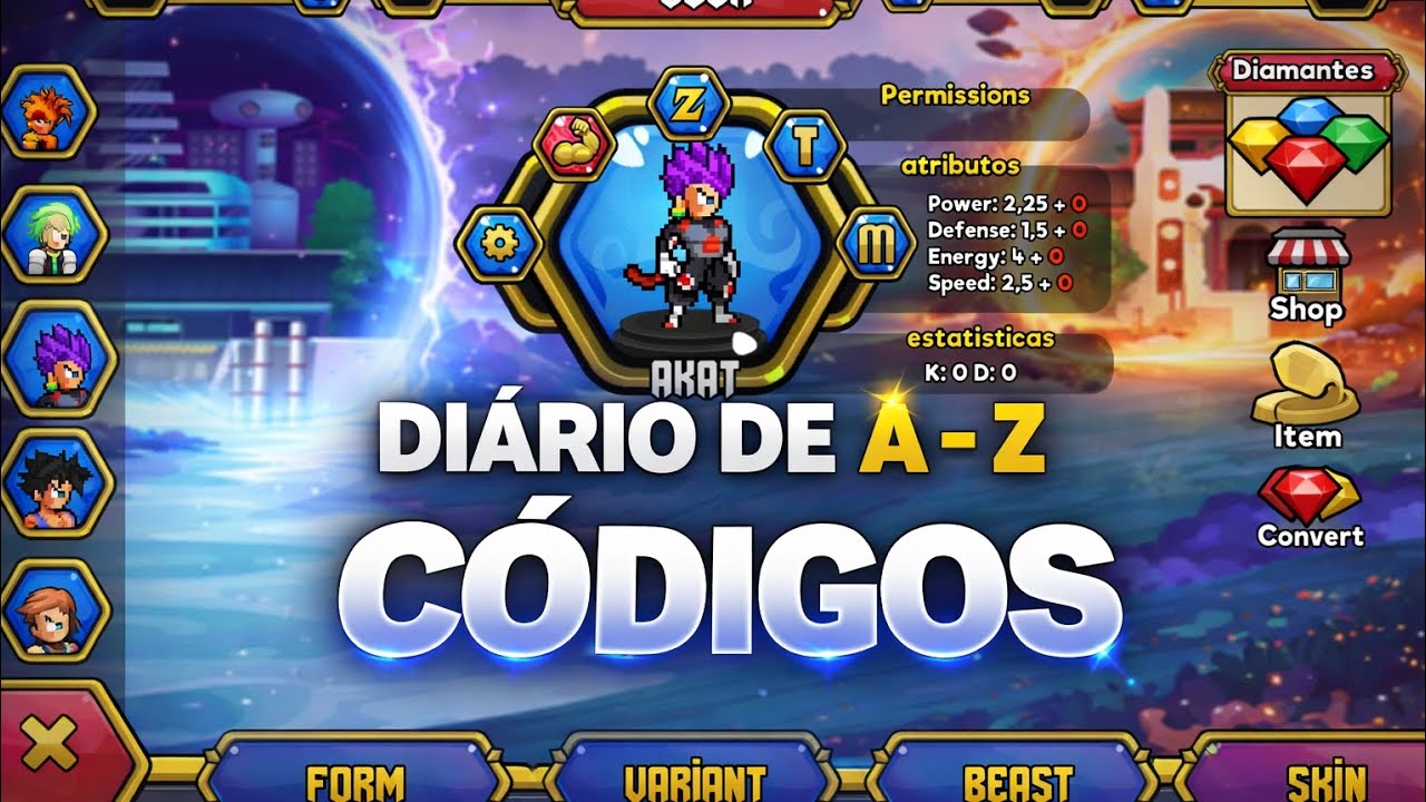 AKAT no Dragon Crystal! É o MELHOR diário A–Z + Códigos