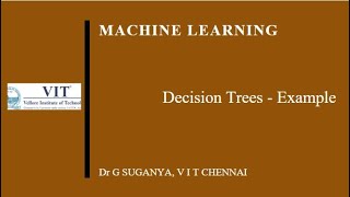 Famous Decision Tree | Solved Example | Machine Learning Net Worth