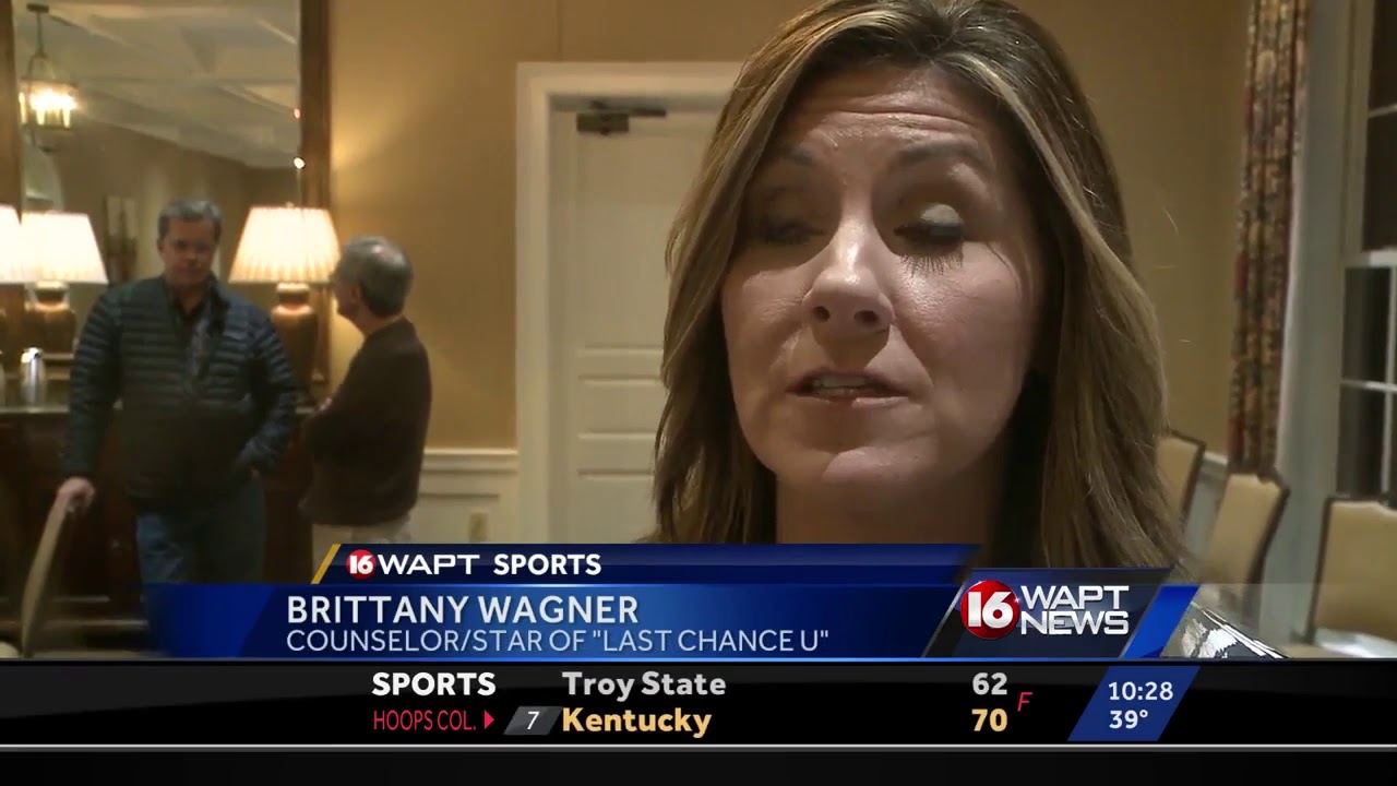 "Last Chance  U" star, Brittany Wagner in the Capital City