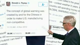 Clinton: Trump called climate change a Chinese hoax