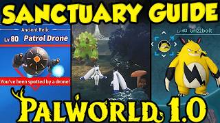 NEW WILDLIFE SANCTUARY GUIDE FOR PALWORLD 1.0! Rare Pal Location Guide!
