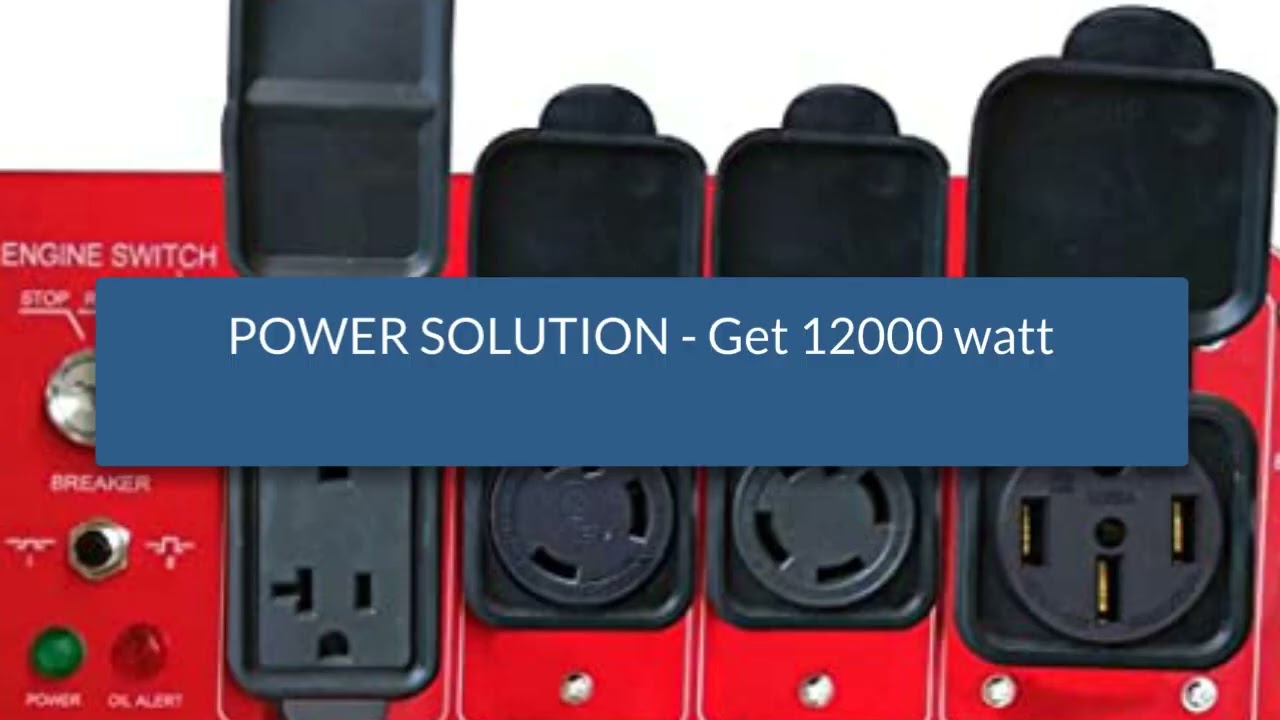 All Power America G12000EGL  Portable Generator 2023