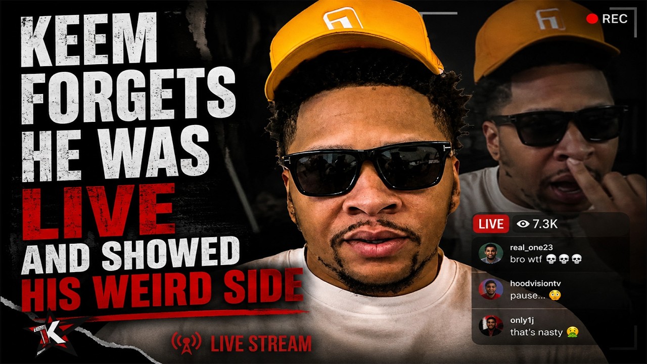 Keem Forgets He Was Live And Showed His Weird Side