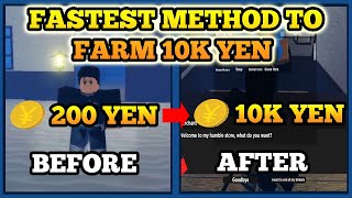 New FASTEST Method To Get 10k Yen in 5 MINUTES | Roblox DemonFall