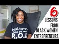 Six Lessons from Black Women Entrepreneurs