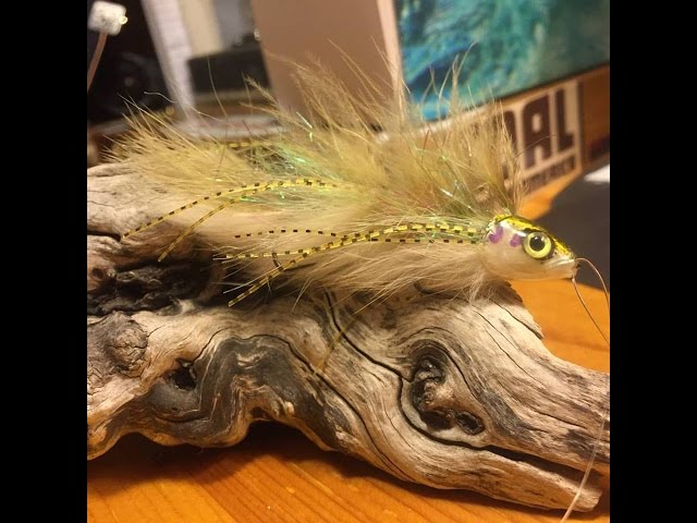 Fly Tying Tutorial - Drop Jaw Flies Baby Whitey Streamer 