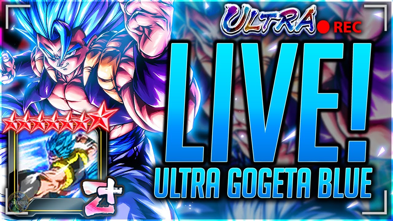 Dragon Ball Legends- *NEW* 14* ULTRA GOGETA BLUE SHOWCASE! HE IS