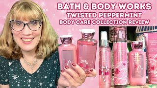 Bath & Body Works Twisted Peppermint Body Care Collection Review