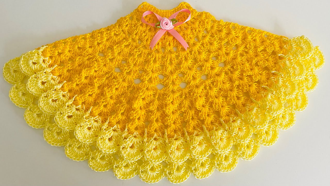 Olha que linda essa sainha de crochê para pano de prato