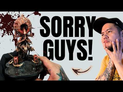 Sorry Guys! I Painted with Markers!