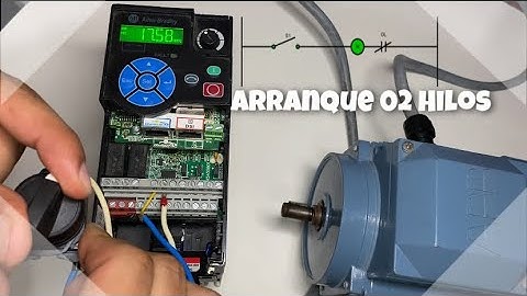 Powerflex 525: Arranque 2 hilos I  2-wire start