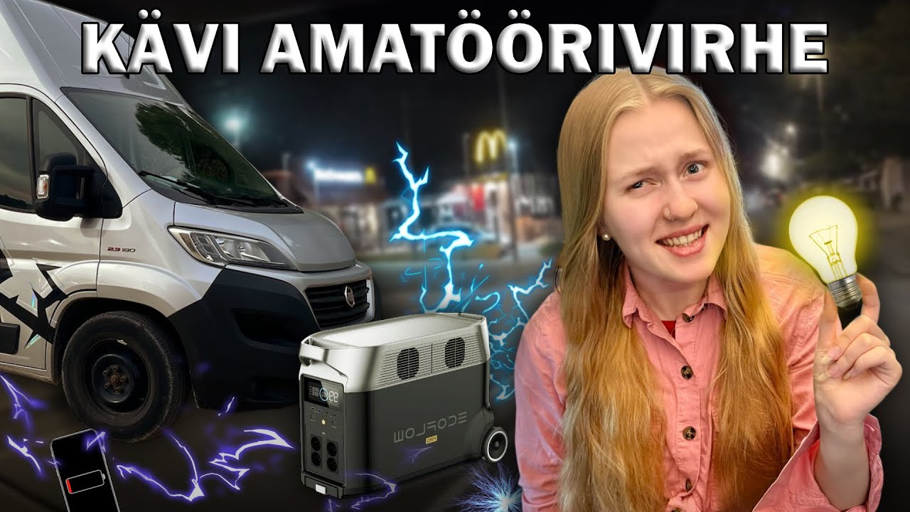 ESPANJAAN AJAMALLA - EcoFlow vikatilassa 😬