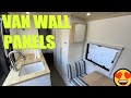 How To Make BEAUTIFUL Wall Panels In A Van (Lightweight + Removable)