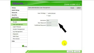 idoom adsl  كيفية تغيير كلمة المرور و اسم المستخدم