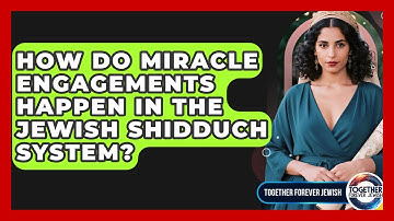 How Do Miracle Engagements Happen In The Jewish Shidduch System? - Together Forever Jewish
