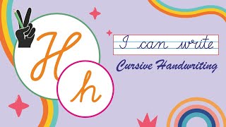 Cursive Handwriting A Step-By-Step Guide To Beautiful Handwriting H-H