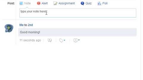 Edmodo Lesson 4 Posting Welcome Messages