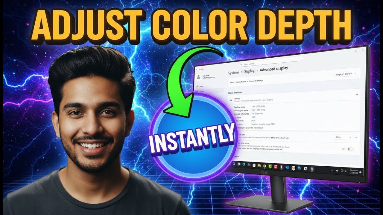 Windows Screen Color Depth How to Adjust Color Depth in Windows 11 | Improve Display Quality - YouTube