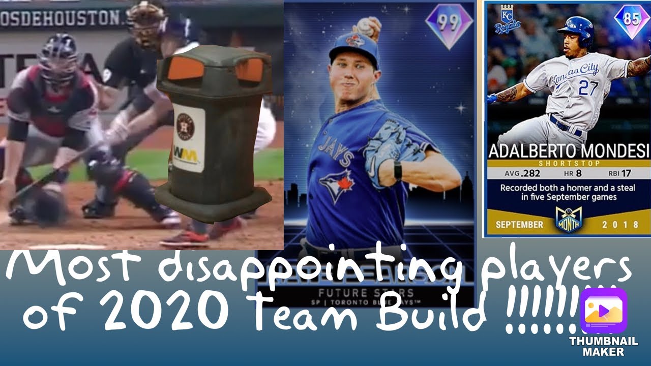 99 Nate Pearson debuts with the MOST DISAPPOINTING PLAYERS OF 2020 AL edition TEAMBUILD!!!!!!!!
