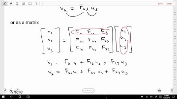 Lecture 3 - Tensor Components & Products