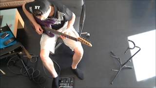 Impro over D Minor Blues Guitar Backing Track By Daf
